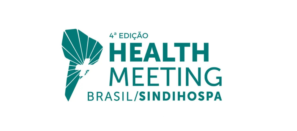 Logomarca de um evento da área da saúde